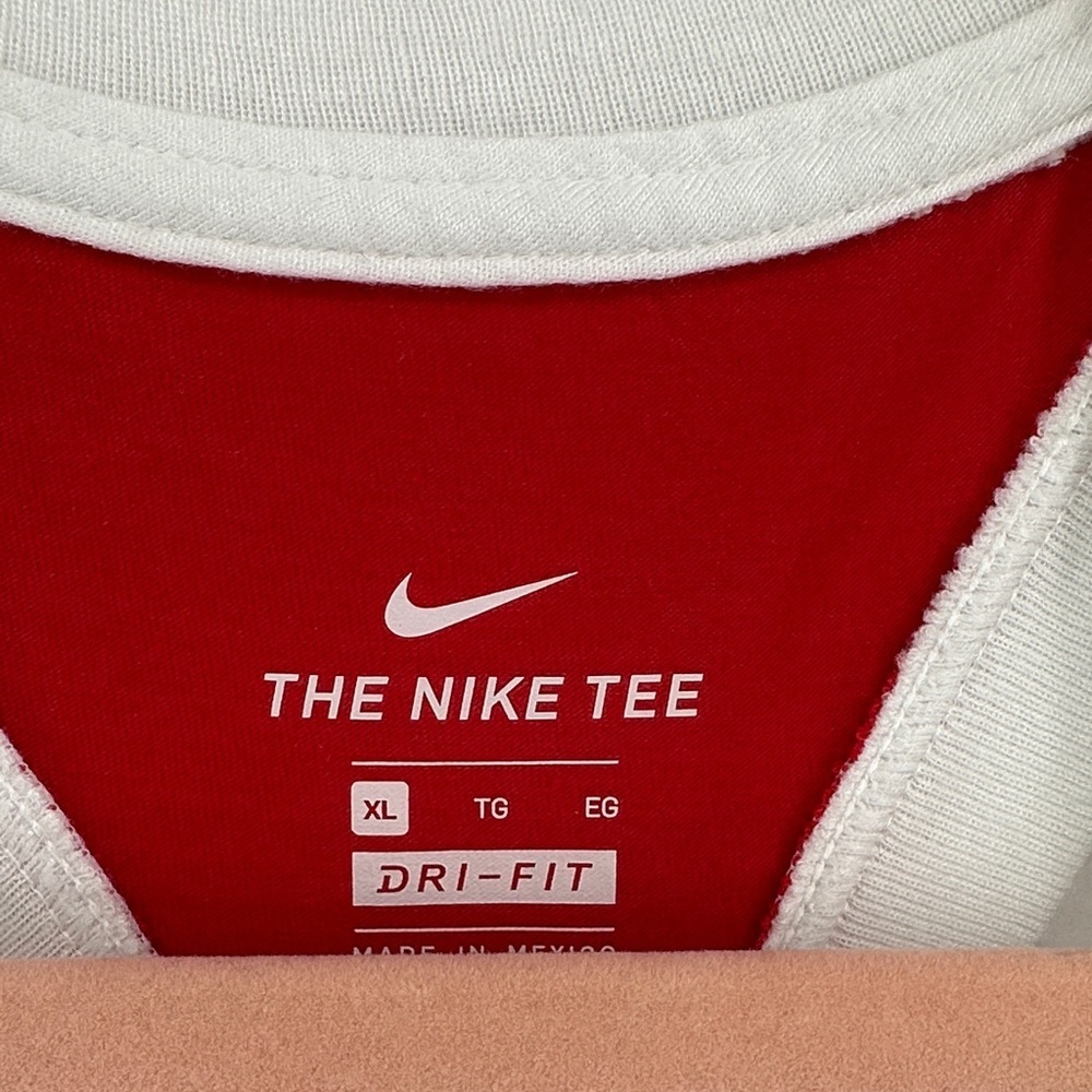Nike Women's UGA Animal Print Red, Black, and White Tank Top Size XL - Picture 5 of 12